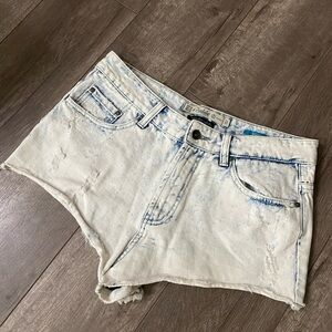 Zara Jean acid wash Premium wash collection shorts